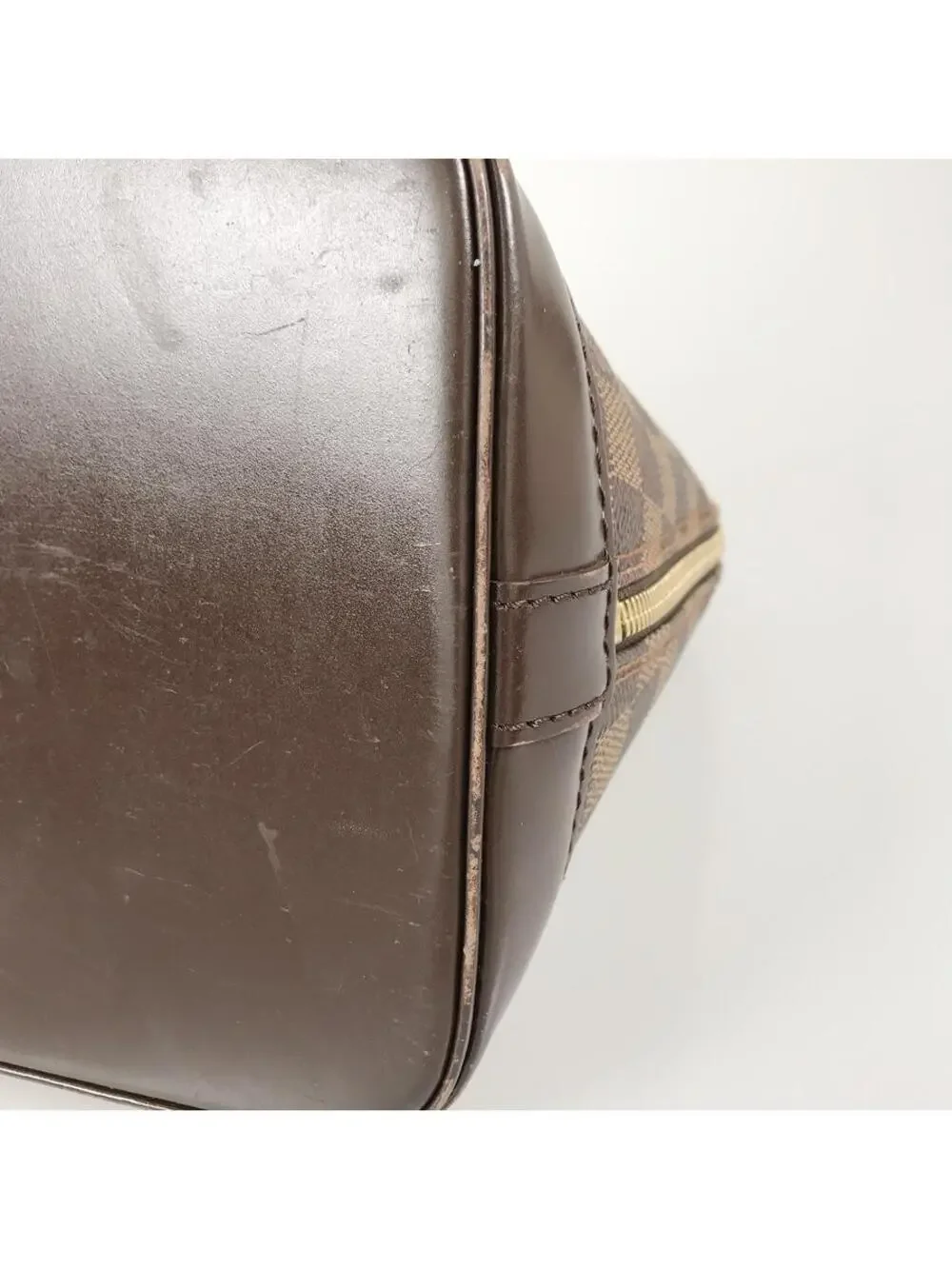 Louis Vuitton Damier Alma Pvc Hand Bag #285498L58B